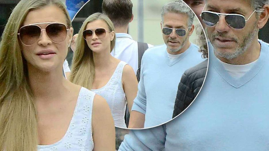 Joanna Krupa i Douglas Nunes paparazzi