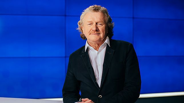 Kazimierz Krupa, prowadzący program "Biznes mówi"