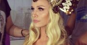 Joanna Krupa jako królowa w wielkim pióropuszu. Z jakiej okazji tak się wystylizowała?