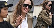 Paparazzi dorwali Angelinę Jolie z synem na zakupach. Oto, co mu kupiła w luksusowym butiku