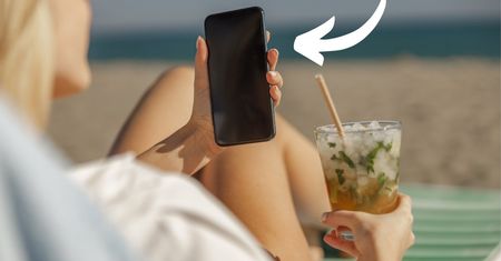 Przed mocnym słońcem trzeba osłaniać nie tylko głowę. Telefon też potrzebuje "filtrów"