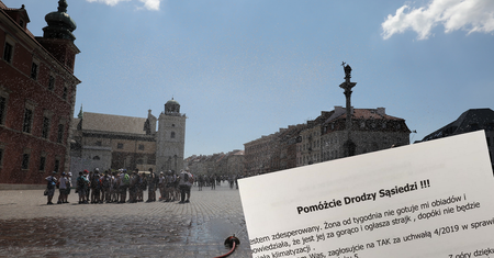 Upały w Polsce. "Dramatyczny" apel jednego z mieszkańców osiedla