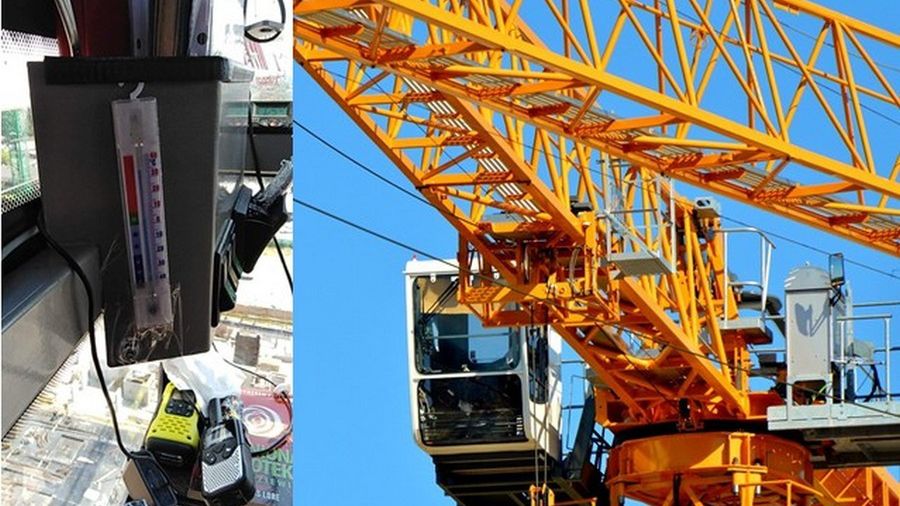 Operator nie powinien pracować, jeśli w kabinie jest więcej niż 28 stopni.