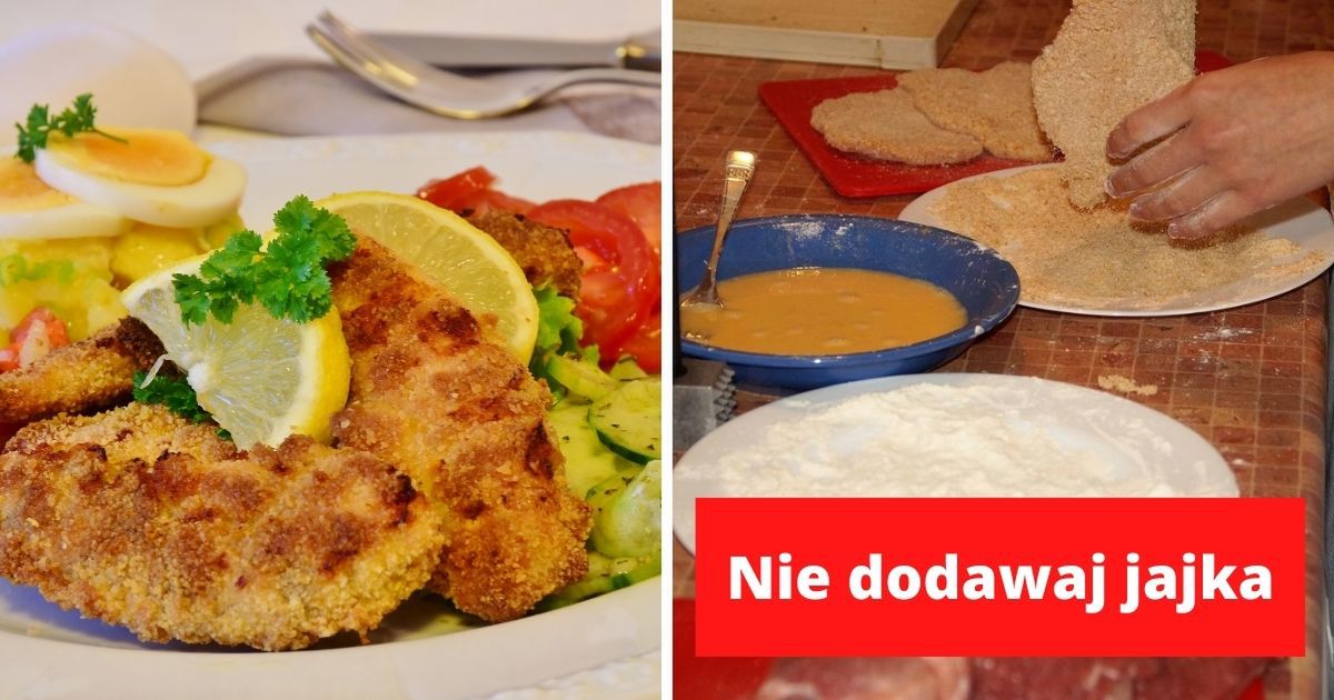 Kotlety schabowe bez jajka! Wiemy, jak je zastąpić w prosty sposób