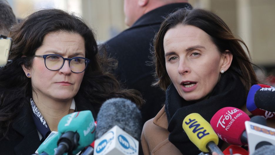 Aleksandra Dulkiewicz i Magdalena Skorupka-Kaczmarek