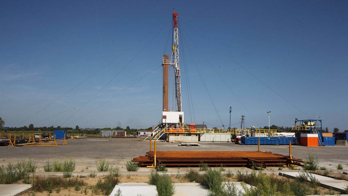Wiertnia Kosakowo w poszukiwaniu gazu łupkowego.