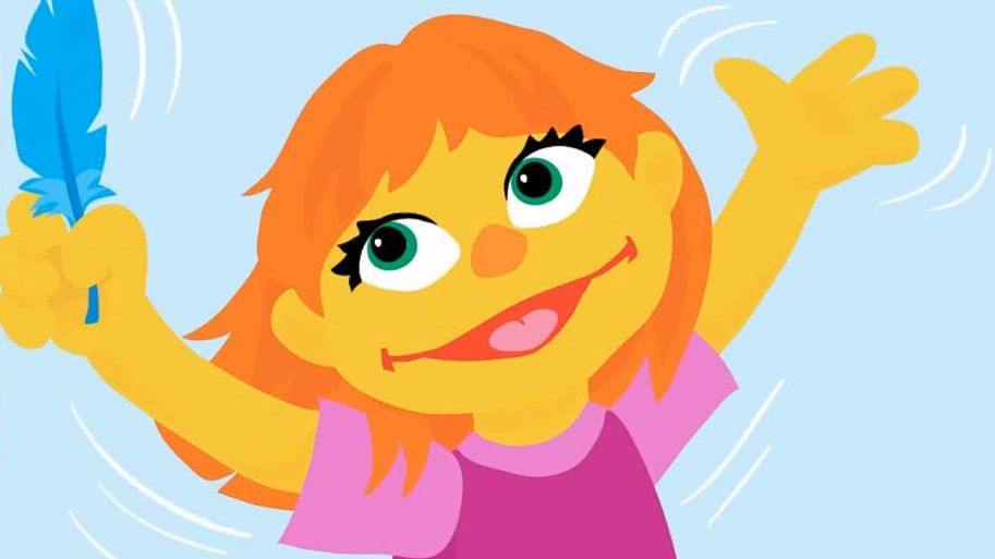 Julia - autystyczna bohaterka "Ulicy Sezamkowej"