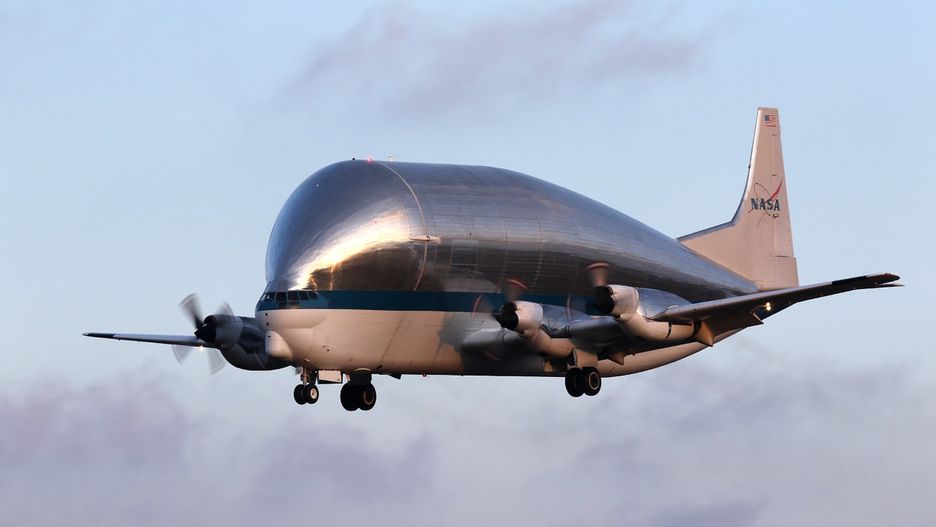 NASA znów skorzystała z Super Guppy