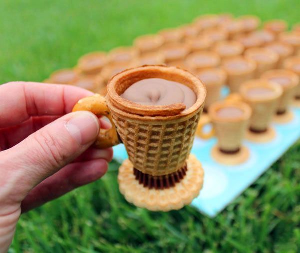 No Bake Edible Teacups