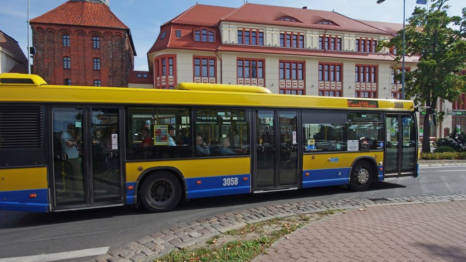 Lucjan Dadel od 13 lat wozi autobusami mieszkańców Słupska