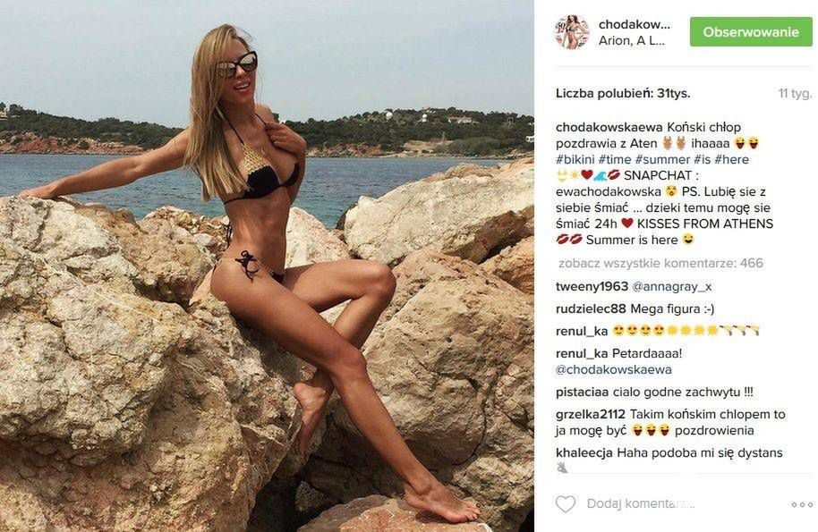 Ewa Chodakowska w bikini Khalessi Agent Provocateur za ok. 2500 pln