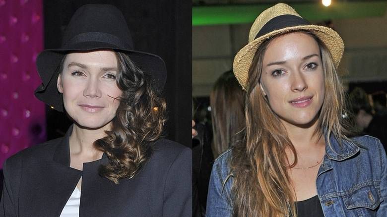 Olga Bołądź i Alicja Bachleda-Curuś