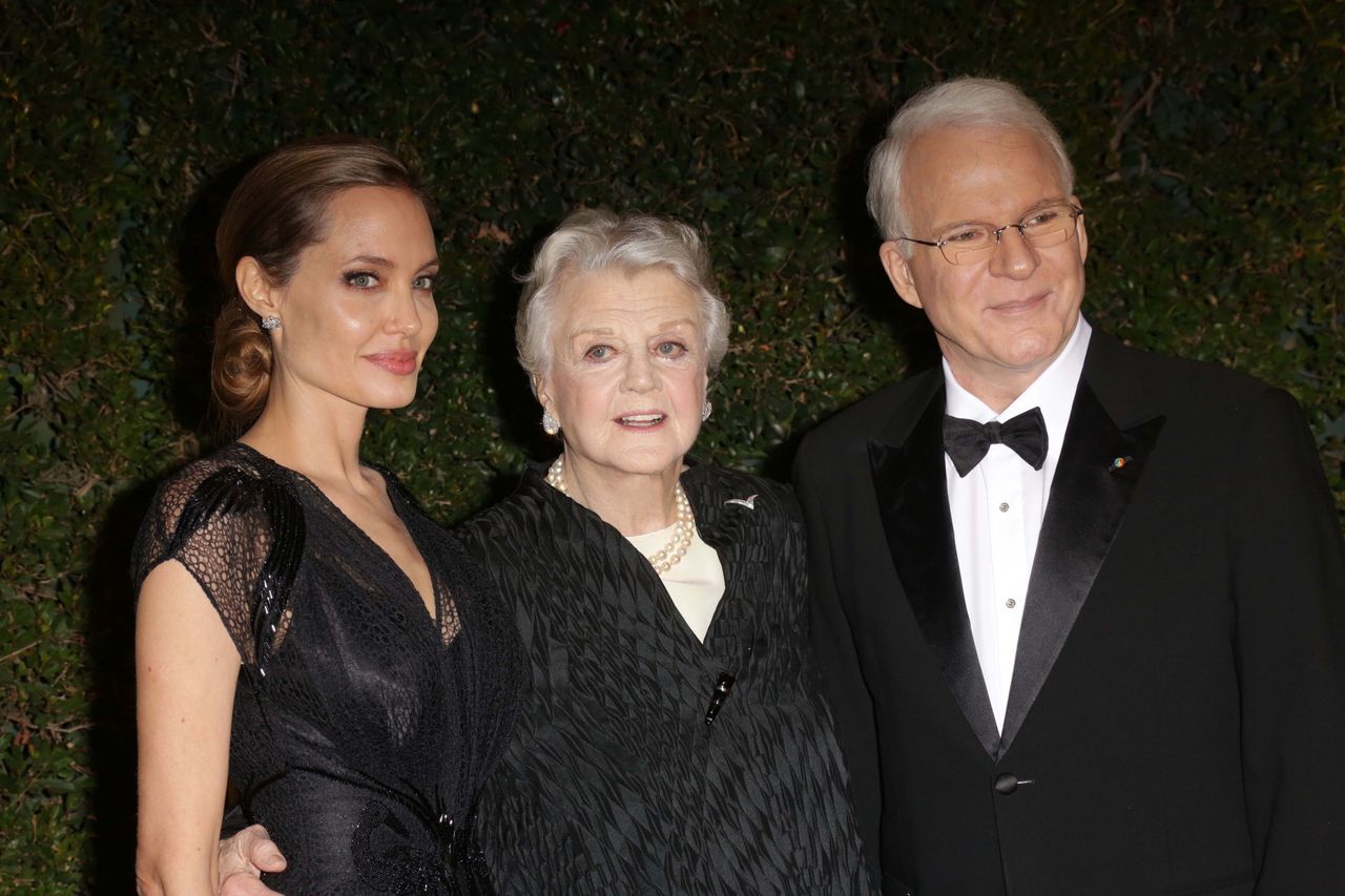 Angela Lansbury, Angelina Jolie, Steve Martin