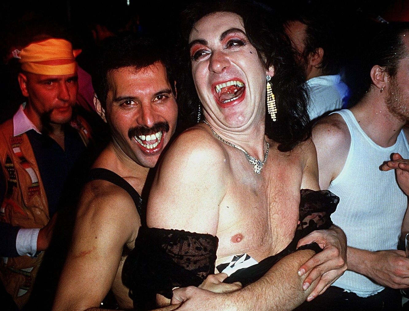 Przyjęcie urodzinowe Freddiego Mercury'ego, 1985 r.