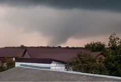 Trąba powietrzna w powiecie kraśnickim? Strażacy publikują nagranie