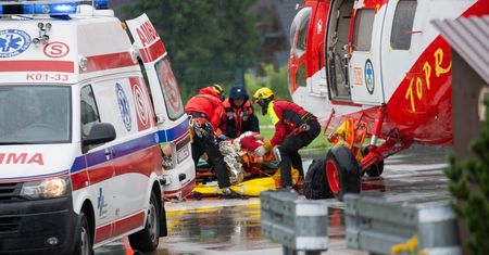 Bohaterski ksiądz z Giewontu. Raziły go pioruny, gdy pomagał rannym w Tatrach