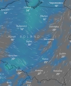 Nadchodzą gwałtowne burze z gradem. Obejmą całą Polskę