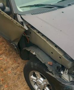 Przedszkolaki rozbiły samochód, którym chciały same pojechać do babci