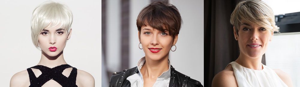 Kobiety z krótkimi włosami 