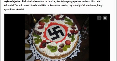 Policyjny spec od walki z neonazistami z CBŚ zesłany do komendy powiatowej w Sochaczewie