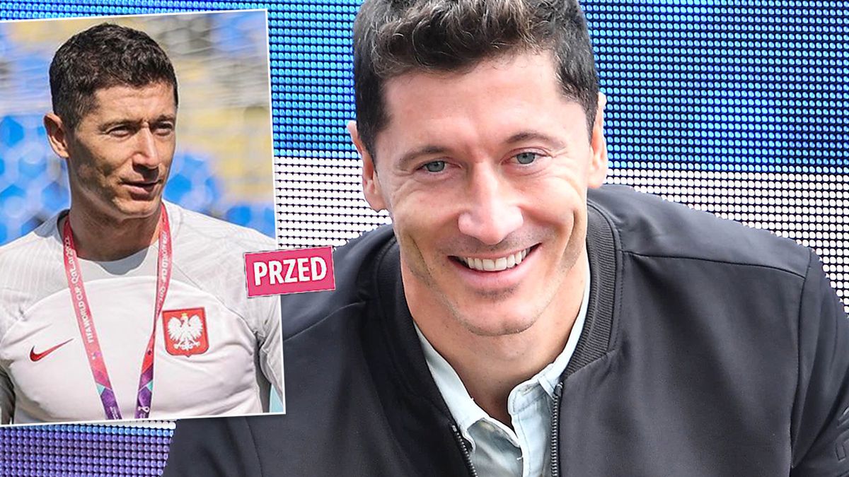 Miał być blond, a tu takie coś. Robert Lewandowski pokazał nową fryzurę. Z wakacji wrócił odmieniony