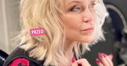 Małgorzata Ostrowska długo nie wytrzymała w długich włosach. Zmieniła fryzurę na krótszą, ale zupełnie inną niż miała jeszcze niedawno