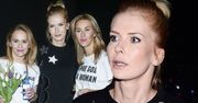 Edyta Pazura cała w czerni na pokazie najnowszej kolekcji marki Bizuu!