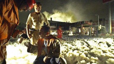 Akcja gaszenia stacji