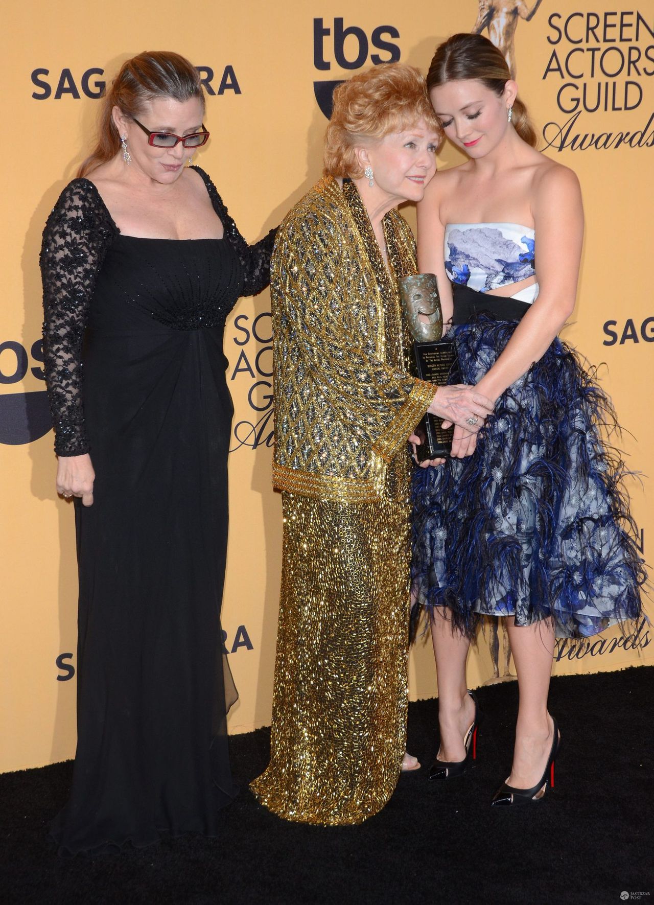 Debbie Reynolds, Carrie Fisher, Billie Lourd