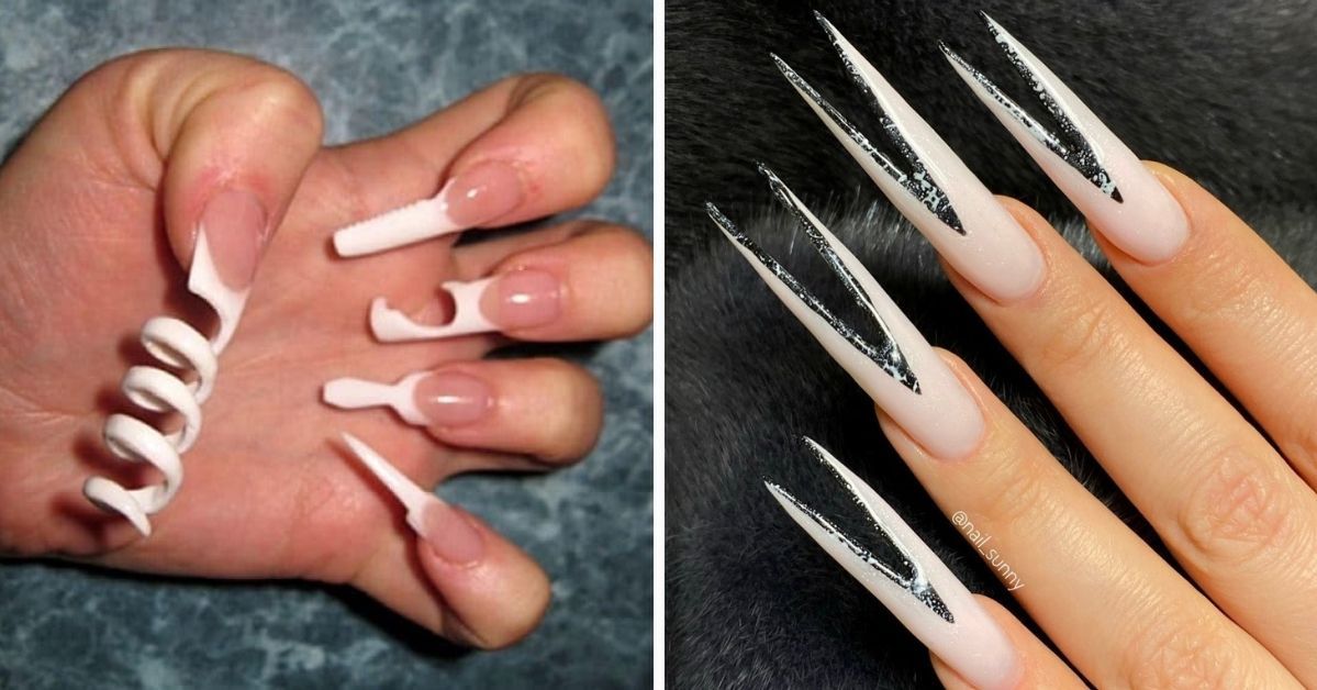 21 kobiet, których manicure wymknął się spod kontroli. Najdziwniejsze pomysły na paznokcie