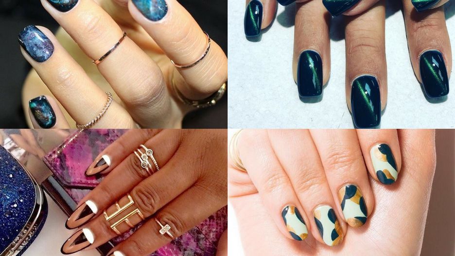 Paznokcie hybrydowe stanowią jeden z najpopularniejszych rodzajów manicure (fot. misspopnails, trishricci_doesnails, unistella)