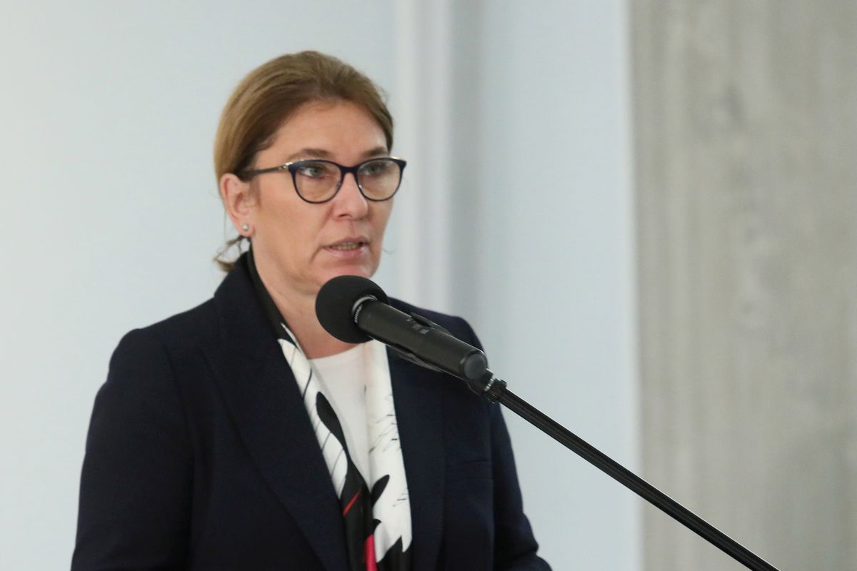 Beata Mazurek o plotkach dotyczących "politycznej bomby": pseudorewelacje