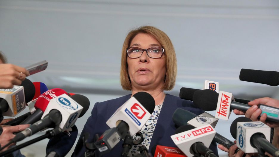 Beata Mazurek, tak jak Ryszard Terlecki, jest wicemarszałkiem Sejmu