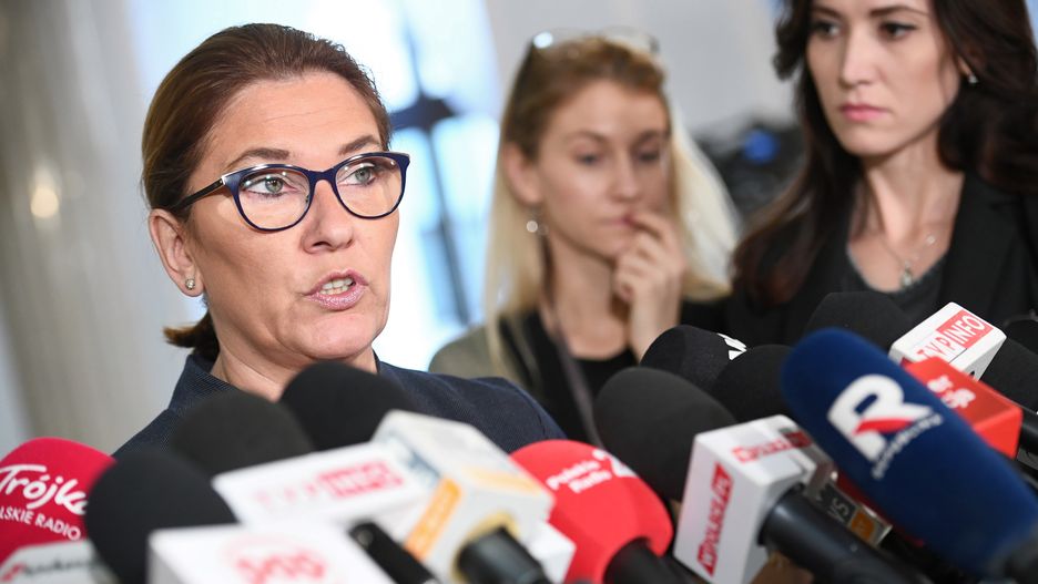 Beata Mazurek wytknęła Katarzynie Lubnauer problemy partii