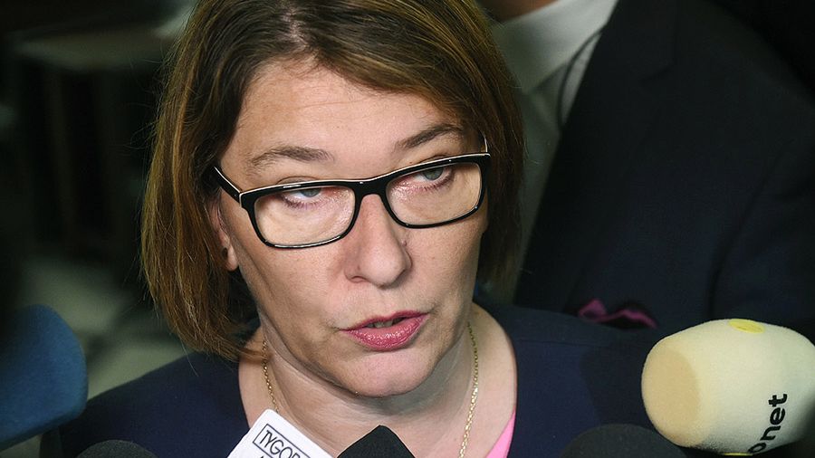 Rzeczniczka PiS Beata Mazurek