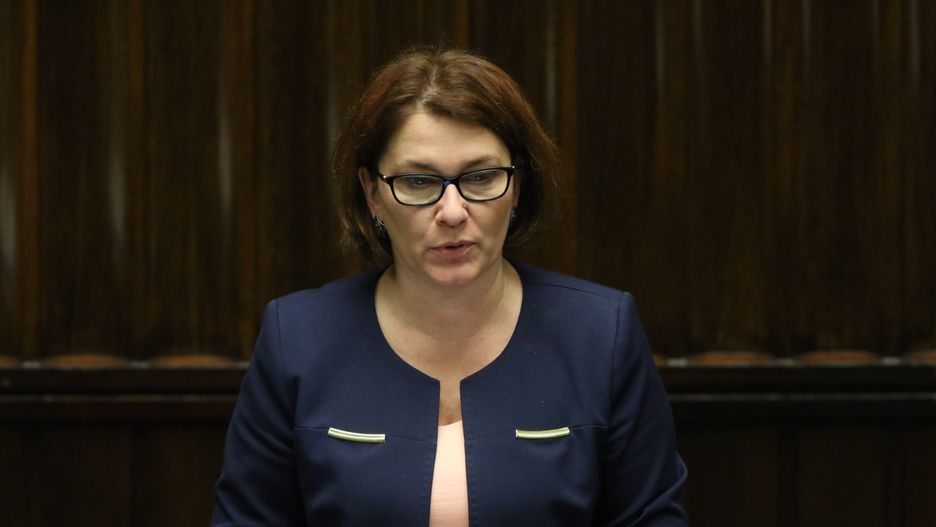 Rzeczniczka PiS Beata Mazurek