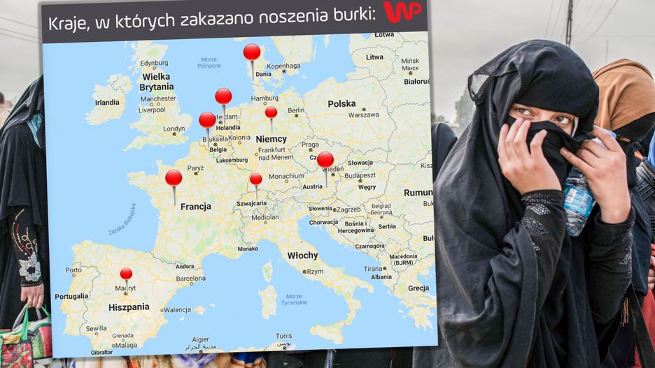 Noszenie burek i nikabów w miejscach publicznych zakazane jest w kilku krajach UE