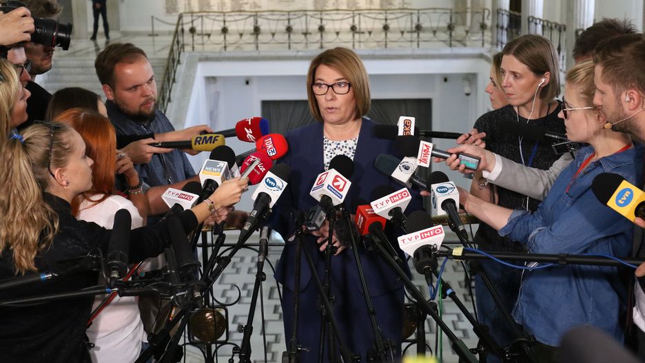 Beata Mazurek podkreśliła, że propozycje prezydenta są wstępne