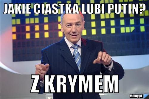 I znów ciastka Putina