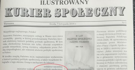 Minister Rafalska redaktor naczelną. Jej resort wydał własną gazetę