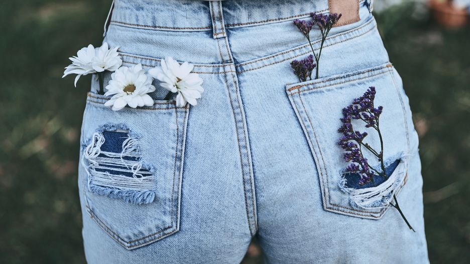 Jeans jest doskonały na wiosenne dni