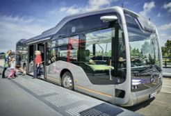 Autonomiczna komunikacja przyszłości - Mercedes Future Bus