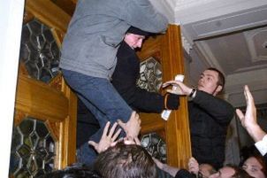 Próba szturmu na ukraiński parlament