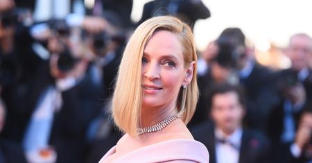 LOOK OF THE DAY: Uma Thurman w Cannes