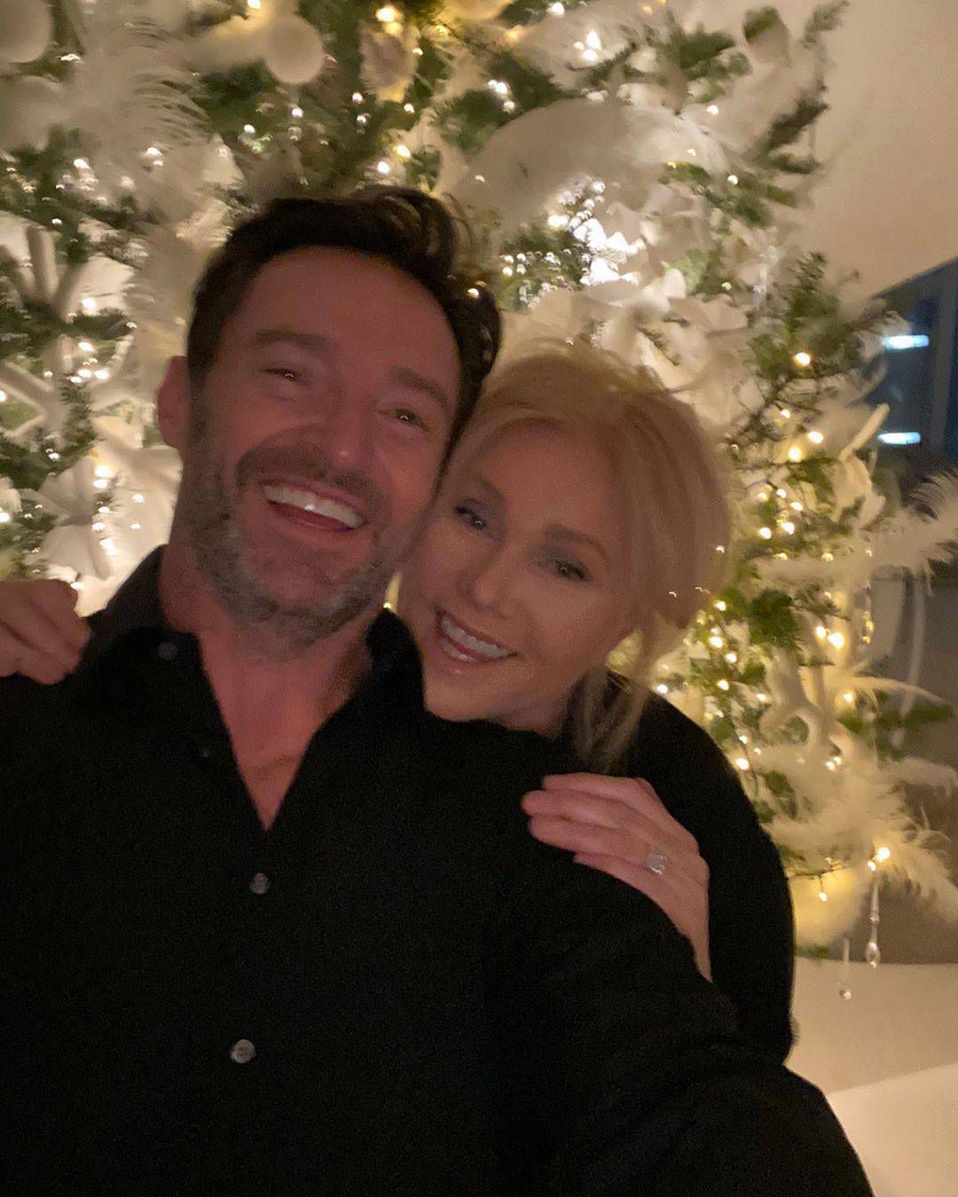 Hugh Jackman i Deborah Lee-Furness - Boże Narodzenie 2019