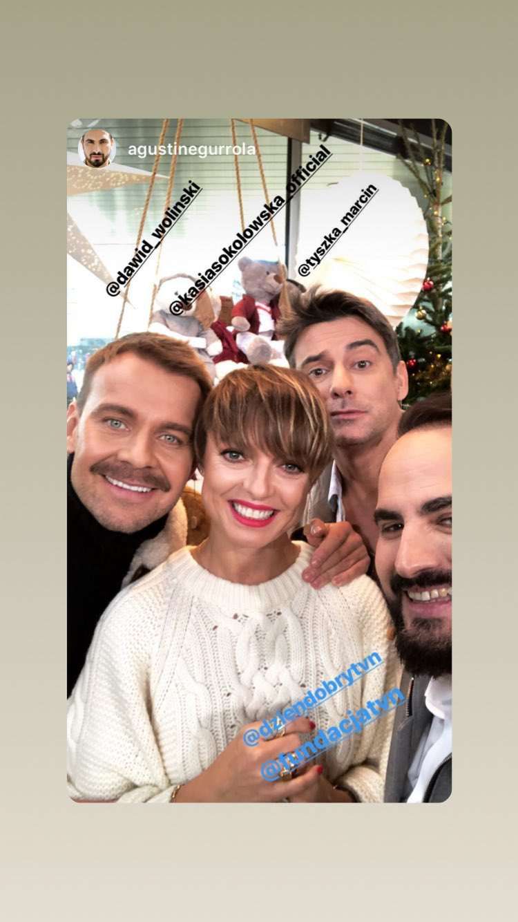 Katarzyna Sokołowska,Dawid Woliński, Marcin Tyszka, Agustin Egurola - gwiazdy wspierając Fundację TVN Nie jesteś sam
