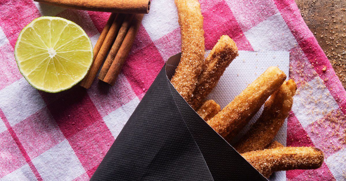 Tradycyjne hiszpańskie churros