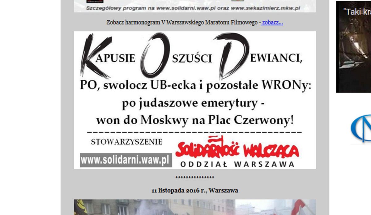 Skandal na konkursie o "żołnierzach wyklętych". "Tusk won" w broszurach dla dzieci