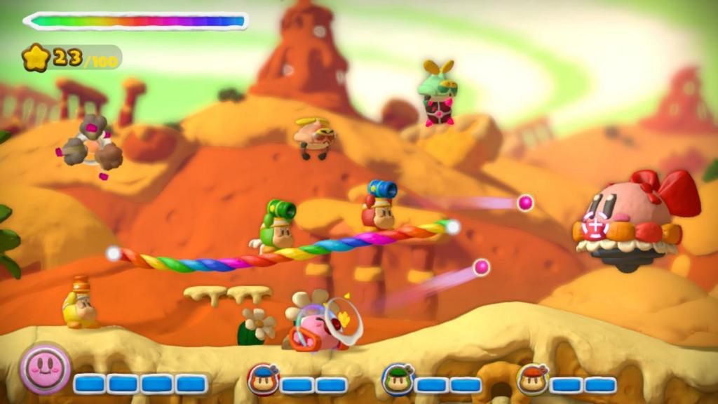 Czy na sali są fani Kirby'ego? Poznaliśmy europejską datę premiery Kirby and the Rainbow Paintbrush