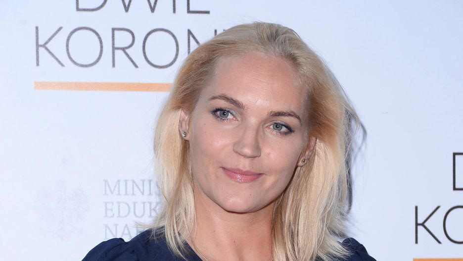 Dominika Figurska na premierze filmu "Dwie korony"